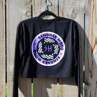 Sendher Crop Long Sleeve Tee