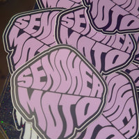 Sendher Moto Retro Sticker