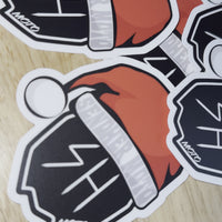 Sendher Moto Christmas Sticker