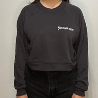 Sendher Moto Cropped Crewneck