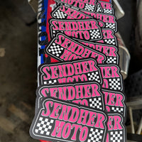 Sendher Moto Race Sticker