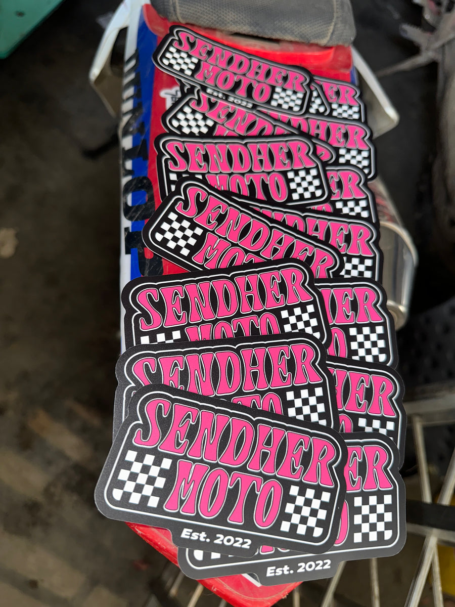 Sendher Moto Race Sticker