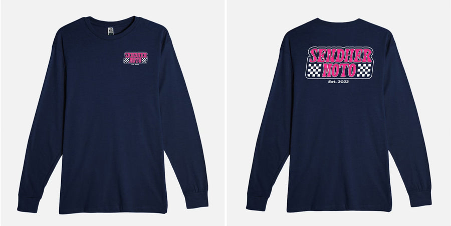 Sendher Moto Long Sleeve Race Tee