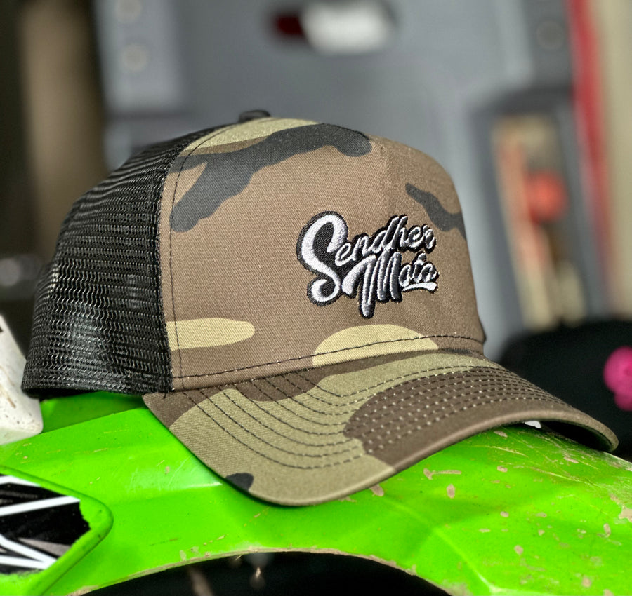 Sendher Moto Trucker Hat