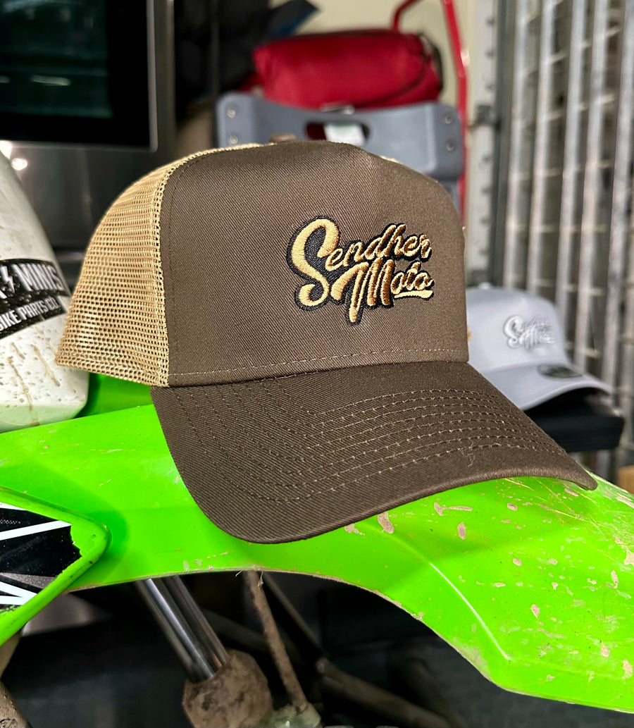 Sendher Moto Trucker Hat