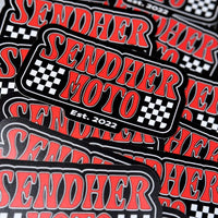 Sendher Moto Race Sticker