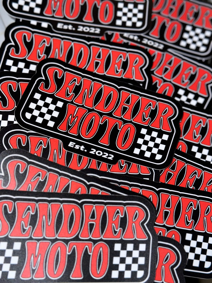 Sendher Moto Race Sticker