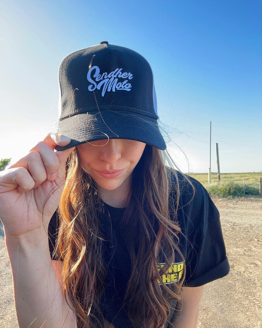 Sendher Moto Trucker Hat