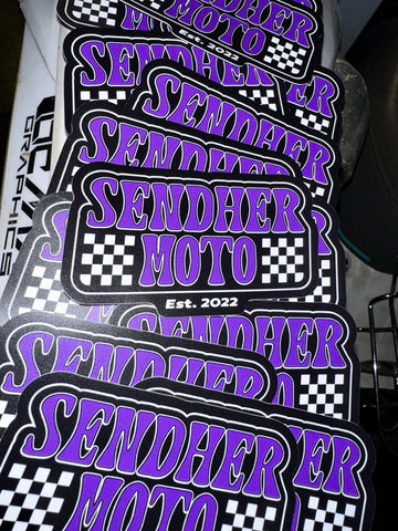 Sendher Moto Race Sticker