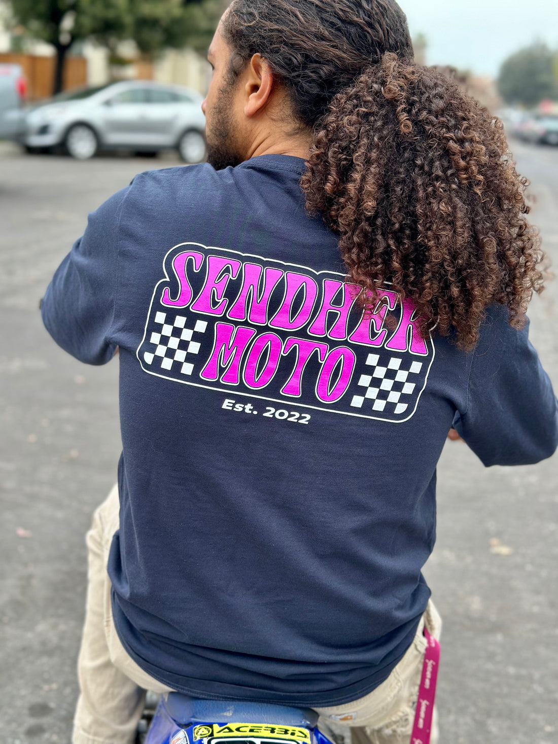 Sendher Moto Long Sleeve Race Tee